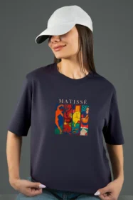 Жіноча футболка з принтом MATISSÉ (00261) Фуме