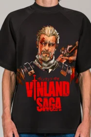 Футболка двостороння з принтом аніме | (50005) – Сага про Вінланд (Vinland Saga)