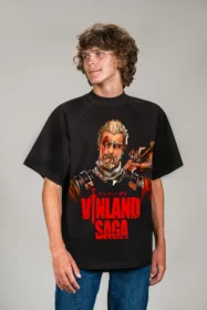 Футболка двостороння з принтом аніме | (50005) – Сага про Вінланд (Vinland Saga)