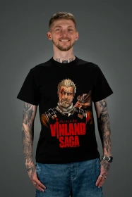 Футболка з принтом аніме | (50005) – Сага про Вінланд (Vinland Saga)