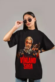 Футболка двостороння з принтом аніме | (50005) – Сага про Вінланд (Vinland Saga)