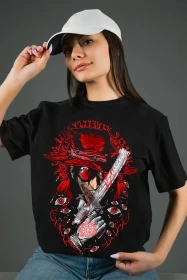 Футболка з принтом аніме | (50009) – Хеллсінг (Hellsing)