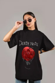 Футболка двостороння з принтом аніме | (50010) – Зошит смерті (Death Note)