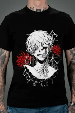 Футболка з принтом аніме – Токійський гуль (Tokyo Ghoul)