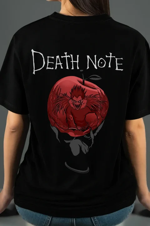 Футболка з принтом аніме – Зошит смерті (Death Note)
