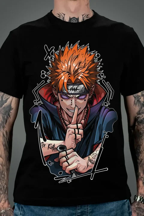 Футболка з принтом аніме – Наруто (Naruto)